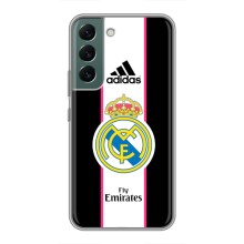 Чехол для Samsung Galaxy S22 Plus с принтом (Лого Real Madrid)