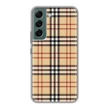 Чехол с Брендами одежды на Самсунг Галакси С22 Плюс – Burberry стиль