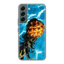 Чохол з зображенням смачної їжі для Samsung Galaxy S22 Plus – Ананас