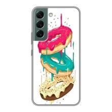 Чохол з зображенням смачної їжі для Samsung Galaxy S22 Plus – Соковиті пончики