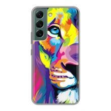 Чохол з картинкою на Samsung Galaxy S22 Plus – Яскравий Лев