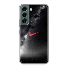 Чехол для Samsung Galaxy S22 Plus - с принтом Найк (AlphaPrint) (Найк красный)