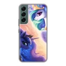 Чехол для Самсунг С22 Плюс - (Единорожки - Новинки) (AlphaPrint) (Единорожки)