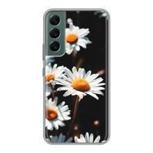 Чохол з ромашками на Samsung Galaxy S22 Plus – Білі ромашки