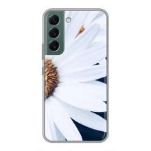 Чохол з ромашками на Samsung Galaxy S22 Plus – Пів ромашки