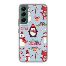 Чехол Санта Клаус для Samsung Galaxy S22 Plus (Рождественский)