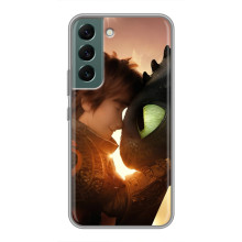 Чехол дракон Беззубик для Samsung Galaxy S22 Plus – Беззубик и Иккинг