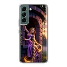 Чехол Рапунцель для Samsung Galaxy S22 Plus – Рапунцель на башне