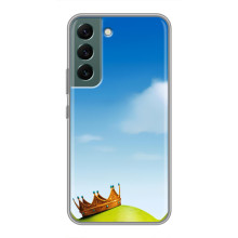 Чехол с мультфильмом Шрек на Samsung Galaxy S22 Plus – Голова Шрека