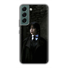 Чохол з дизайном Венздей 2 на Samsung Galaxy S22 Plus – Венздей в костюмі