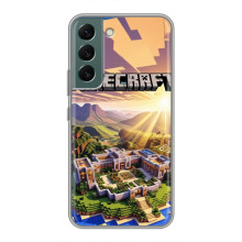 Чехол с картинками Майнкрафт для Самсунг С22 Плюс – Minecraft
