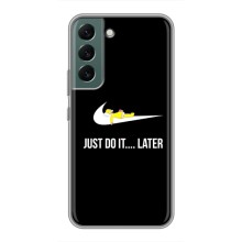 Чехол с логотипом Найк на Samsung Galaxy S22 Plus – Nike just do it