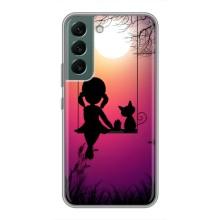 Девчачий Чехол для Samsung Galaxy S22 Plus – На качели