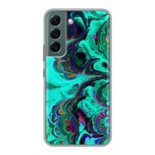 Чохли з тематикою "Мрамор" на Самсунг Галаксі С22 Плюс – Салатний мрамор