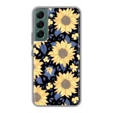 Чехлы с тематикой "ЦВЕТЫ" на Samsung Galaxy S22 Plus (красивые цветы)