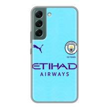 Силіконові Чохли з принтом Футбол на Samsung Galaxy S22 Plus – Man City