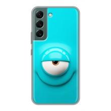 Силиконовые Чехлы (смешные стикеры) для Samsung Galaxy S22 Plus – Одноглазик