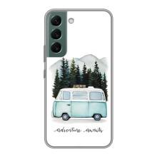 Силіконовий бампер з картинкою машини на Samsung Galaxy S22 Plus (Будиночок на колесах)