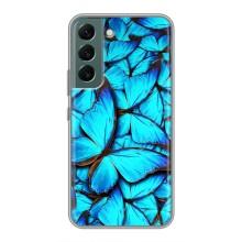 Силіконовий бампер з картинкою звірів для Samsung Galaxy S22 Plus (Крила метеликів)