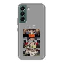 Силіконові чохлі з очіма Anime для Самсунг Галаксі С22 Плюс – Різнокольорові очі