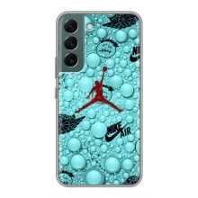 Силиконовый Чехол Nike Air Jordan на Самсунг Галакси С22 Плюс (Джордан Найк)