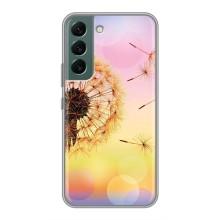 Силіконовий Чохол з кульбабками на Samsung Galaxy S22 Plus – Квітка-кульбаба