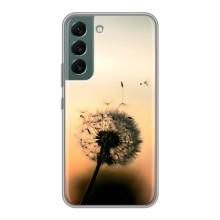 Силіконовий Чохол з кульбабками на Samsung Galaxy S22 Plus – Роздмухана кульбабка