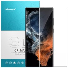 Захисне скло Nillkin (CP+ max 3D) для Samsung Galaxy S22 Ultra – Чорний