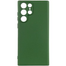 Чехол Silicone Cover Lakshmi Full Camera (A) для Samsung Galaxy S22 Ultra – Зеленый