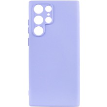 Чехол Silicone Cover Lakshmi Full Camera (A) для Samsung Galaxy S22 Ultra – Сиреневый