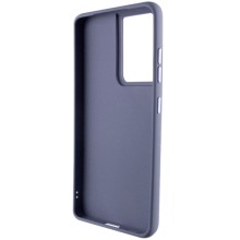 TPU чохол Bonbon Metal Style with MagSafe для Samsung Galaxy S22 Ultra – Сірий