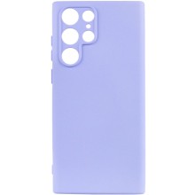 Чохол Silicone Cover Lakshmi Full Camera (A) для Samsung Galaxy S22 Ultra – Бузковий