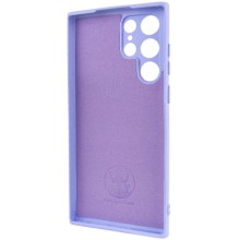 Чохол Silicone Cover Lakshmi Full Camera (A) для Samsung Galaxy S22 Ultra – Бузковий