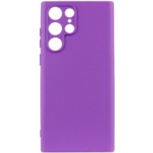 Чохол Silicone Cover Lakshmi Full Camera (A) для Samsung Galaxy S22 Ultra – Фіолетовий