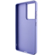 TPU чохол Bonbon Metal Style with MagSafe для Samsung Galaxy S22 Ultra – Бузковий