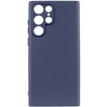 Чехол Silicone Cover Lakshmi Full Camera (A) для Samsung Galaxy S22 Ultra (Синий)