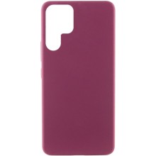 Чехол Silicone Cover Lakshmi (AAA) для Samsung Galaxy S22 Ultra (Бордовый)