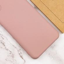 Чехол TPU GETMAN Liquid Silk Full Camera для Samsung Galaxy S22 Ultra – Розовый