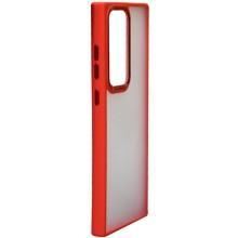 Чехол TPU+PC North Guard для Samsung Galaxy S22 Ultra – Красный