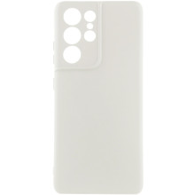 Чехол Silicone Cover Lakshmi Full Camera (AA) для Samsung Galaxy S22 Ultra – Белый