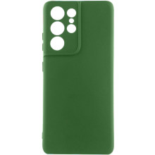 Чохол Silicone Cover Lakshmi Full Camera (AA) для Samsung Galaxy S22 Ultra – Зелений