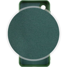 Чохол Silicone Cover Lakshmi Full Camera (AA) для Samsung Galaxy S22 Ultra – Зелений