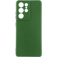 Чехол Silicone Cover Ummi Lakshmi Full Camera (AA) для Samsung Galaxy S22 Ultra – Зеленый