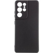 Чехол Silicone Cover Ummi Lakshmi Full Camera (AA) для Samsung Galaxy S22 Ultra – Черный