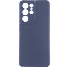 Чохол Silicone Cover Ummi Lakshmi Full Camera (AA) для Samsung Galaxy S22 Ultra – Синій