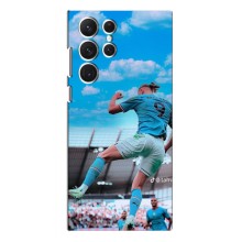 Чехлы с принтом для Samsung Galaxy S22 Ultra Футболист – Эрлинг Холанд