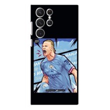 Чехлы с принтом для Samsung Galaxy S22 Ultra Футболист (гол Эрлинг Холланд)