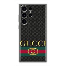 Чехлы ГУЧЧИ для Самсунг S22 Ультра (AlphaPrint) (Gucci оригинал)
