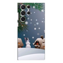 Чехлы на Новый Год Samsung Galaxy S22 Ultra (Зима)