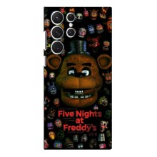 Чехлы Пять ночей с Фредди для Самсунг Галакси С22 Ультра (Freddy)